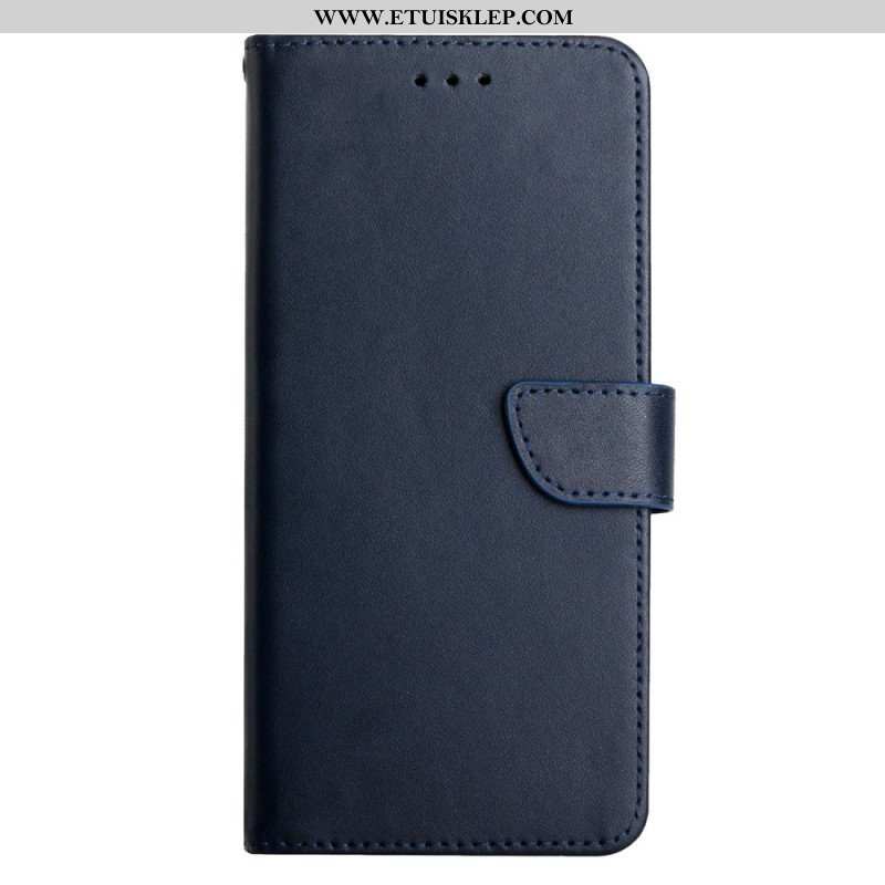 Etui Folio do Google Pixel 7 Prawdziwa Skóra Nappa